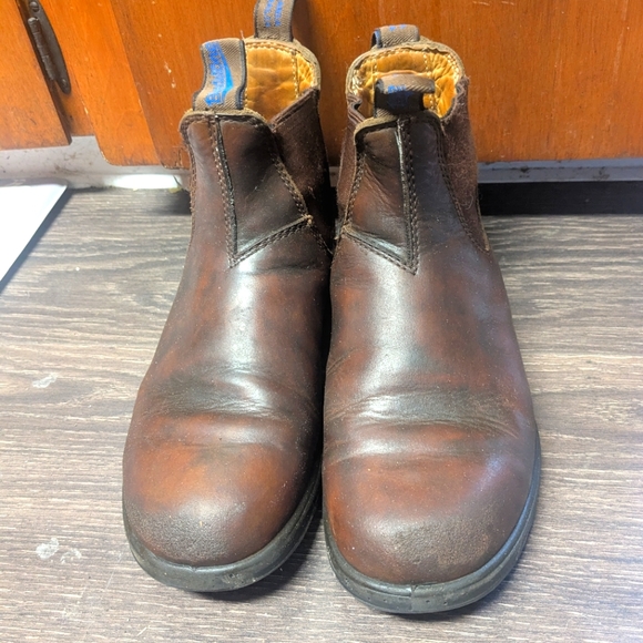 Vintage BLUNDSTONE Brown Chelsea Ankle Boots- size AU 4 - Picture 2 of 6